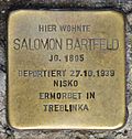 Stolperstein für Salomon Bartfeld.JPG