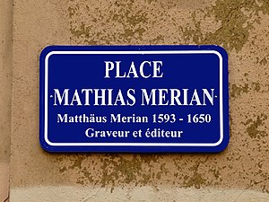 Matthäus Merian: Biographie, Œuvre, Notes et références