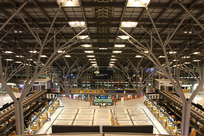 Le terminal 1 de l'aéroport international.