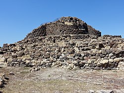 Lato est del bastione centrale