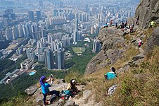 Suicide Cliff – am Kowloon Peak, 2017