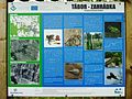 Čeština: Informační tabule o přírodní památce Tábor - Zahrádka u vsi Zahrádka, což je část města Tábor, Jihočeský kraj. English: Information board on the natural monument Tábor - Zahrádka near the town of Tábor, South Bohemian Region, Czech Republic.