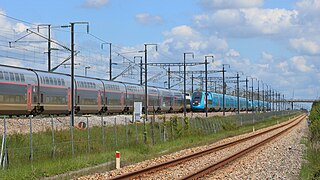 TGV 2N2 et Ouigo au PRS Rouvray (2021)