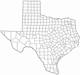 Kountze - Mapa