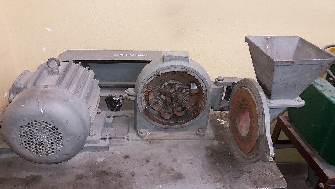 File:Table top hammer mill.jpg