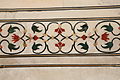 Taj Mahal, Agra, India Detail of the outer decoration