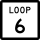 Marcador de State Highway Loop 6