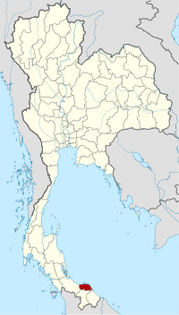 मानचित्र जिसमें पत्तानी ปัตตานี Pattani हाइलाइटेड है