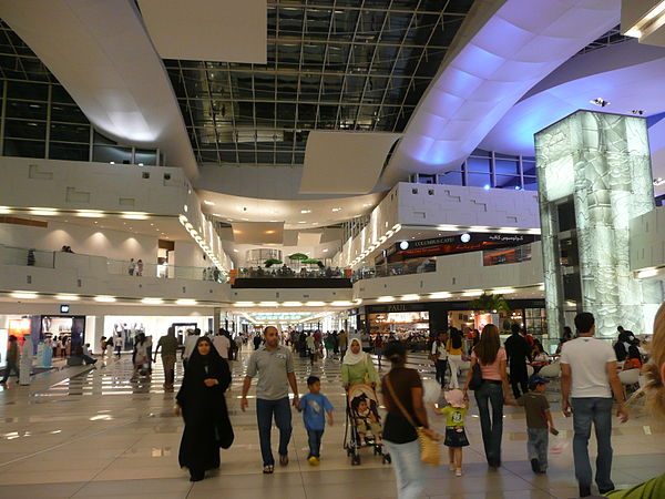 Avenues shopping mall. Like other Gulf states, Kuwait is known for its malls.