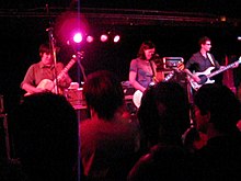 The Breeders performing at the Black Cat nightclub in Washington, D.C. in 2009. The Breeders Black Cat 2009 MVI 1562 (3847896128).jpg