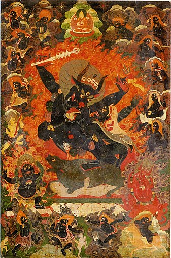Yama, 17th c, Tibet