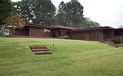 Southern exposure, view from the river side.