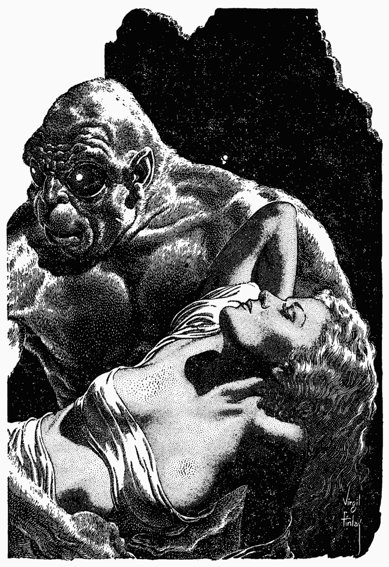 Image - The Time Machine by Virgil Finlay