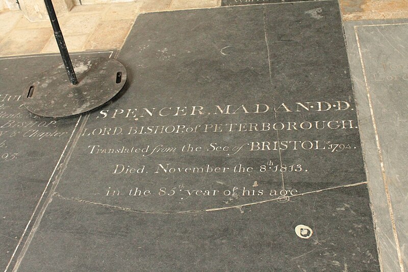 File:The grave of Bishop Spencer Madan, Peterborough Cathedral.jpg