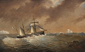 The gunboat HMS Goldfinch, by Bloomfield Douglas BHC3373.jpg