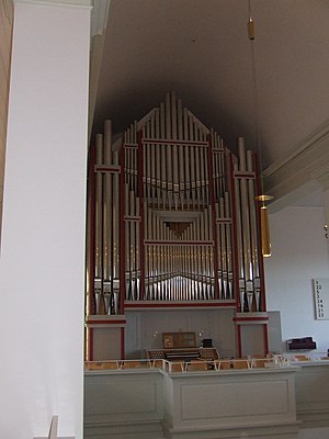 The organ of Saint Mary Church in Hamina.JPG