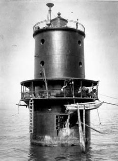 Thimble Shoal Light Lighthouse in Virginia, United States