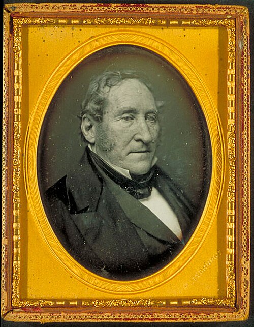 Daguerreotype of Thomas Hart Benton, ca. 1850