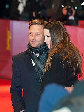 Thomas Kretschmann in 2012 op het festival van Berlijn met Brittany Rice