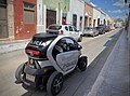 Meksika polisi tarafından Campeche City'de kullanılan Twizy.