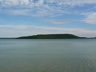 Treasure Island (Ontario) Large island in Lake Mindemoya, Ontario