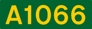 A1066 road road in England