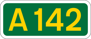 <span class="mw-page-title-main">A142 road</span> Road in England