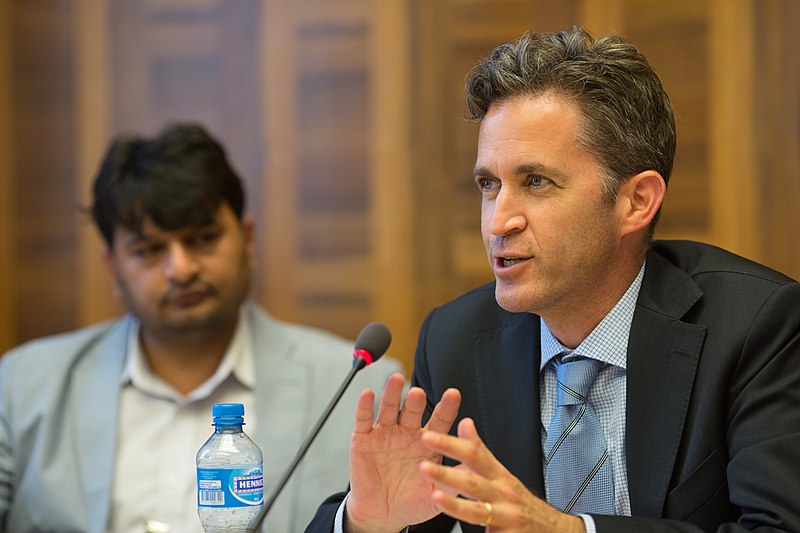 File:UN Special Rapporteur David Kaye (freedom of opinion and expression) speaks during the June 16 side event "Religion Meets Rights" organized by FORUM-ASIA.jpg