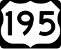 U.S. Highway 195 işareti