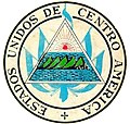 Escudo de los Estados Unidos de Centroamérica (1898)