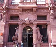 Main building entrance