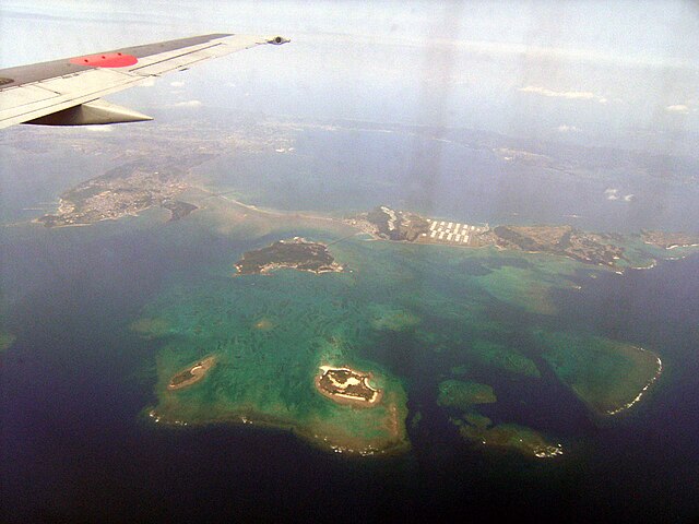 Kaichu Doro in Uruma, Okinawa-Honto, the main island of the Ryukyu Islands in Japan.
