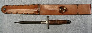 V-42 stiletto World War II dagger issued to American and Canadian soldiers
