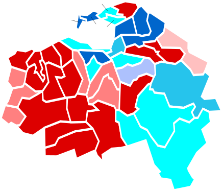 Nuance politique des cantons du Val-de-Marne en 1981.