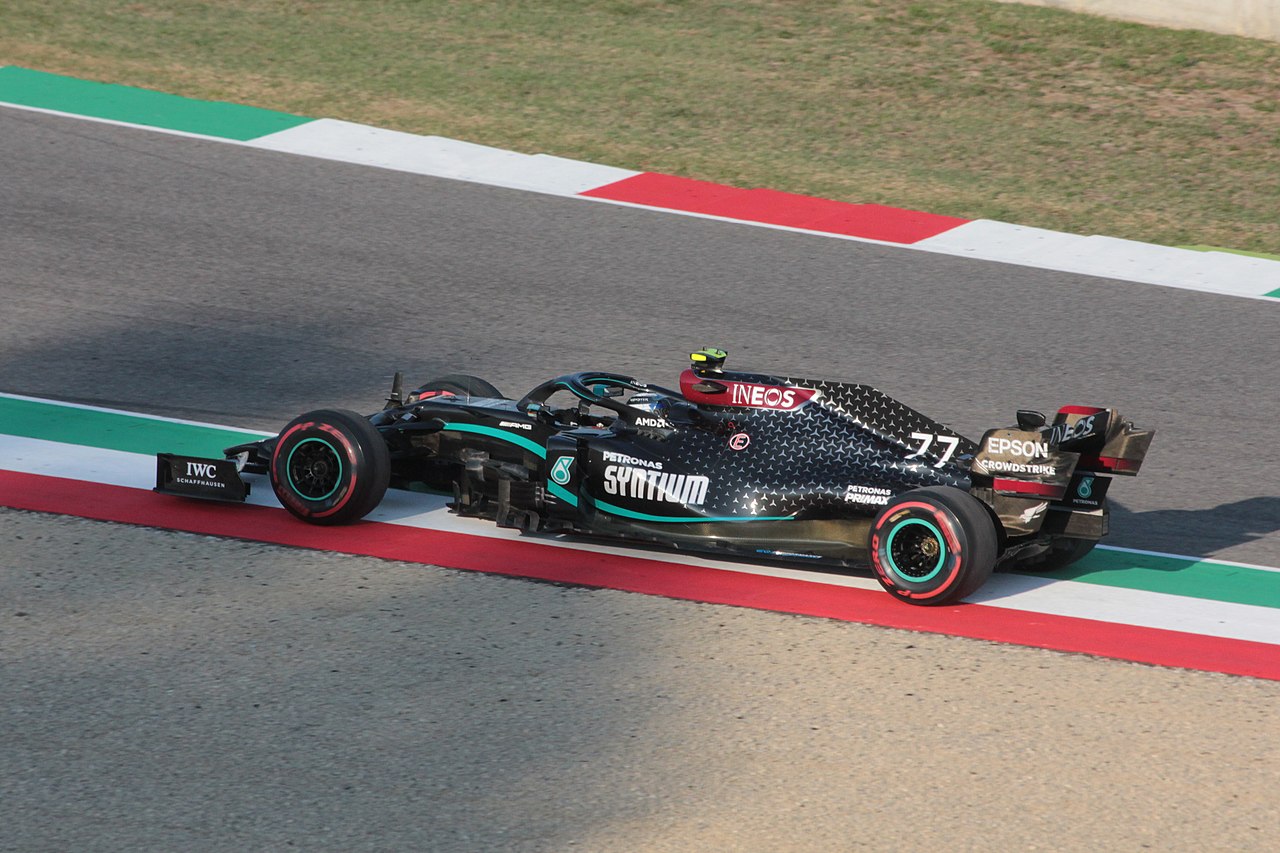 Image of Valtteri Bottas 2020 Tuscan Grand Prix - race day