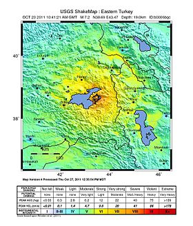 Imagen ilustrativa del artículo Terremoto de 2011 en la provincia de Van