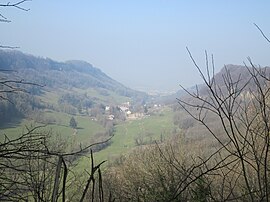 Eine allgemeine Ansicht von Vaux-sur-Poligny