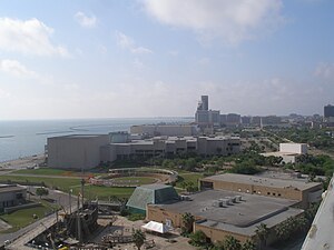 View from bridge, Corpus Christi, TX (14582065496).jpg