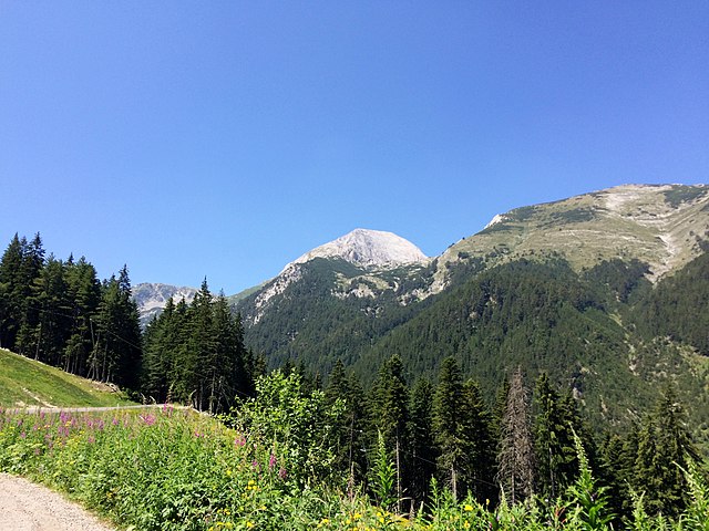 A view to Vihren, Pirin's highest summit