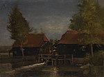 Vincent van Gogh - Water mill at Kollen (1884).jpg