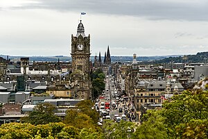 Edimburgo: Toponimia, Geografía, Economía
