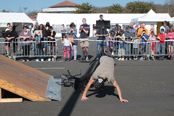 Oooooops... Failed... BMX show at Vallet.