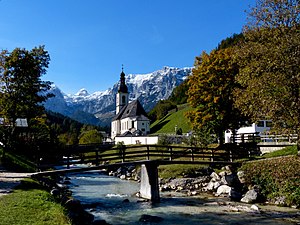 41. Platz: Geolina163 mit St. Sebastian in Ramsau bei Berchtesgaden