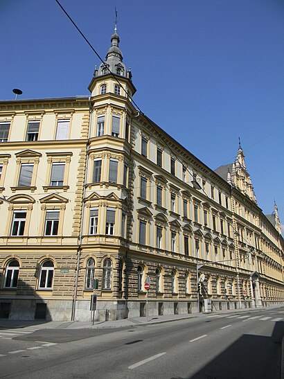 So kommt man zu Bischöfliches Seminar Graz mit den Öffentlichen - Mehr zum Ort Hier