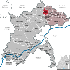 Weidenstetten az UL.svg -ben