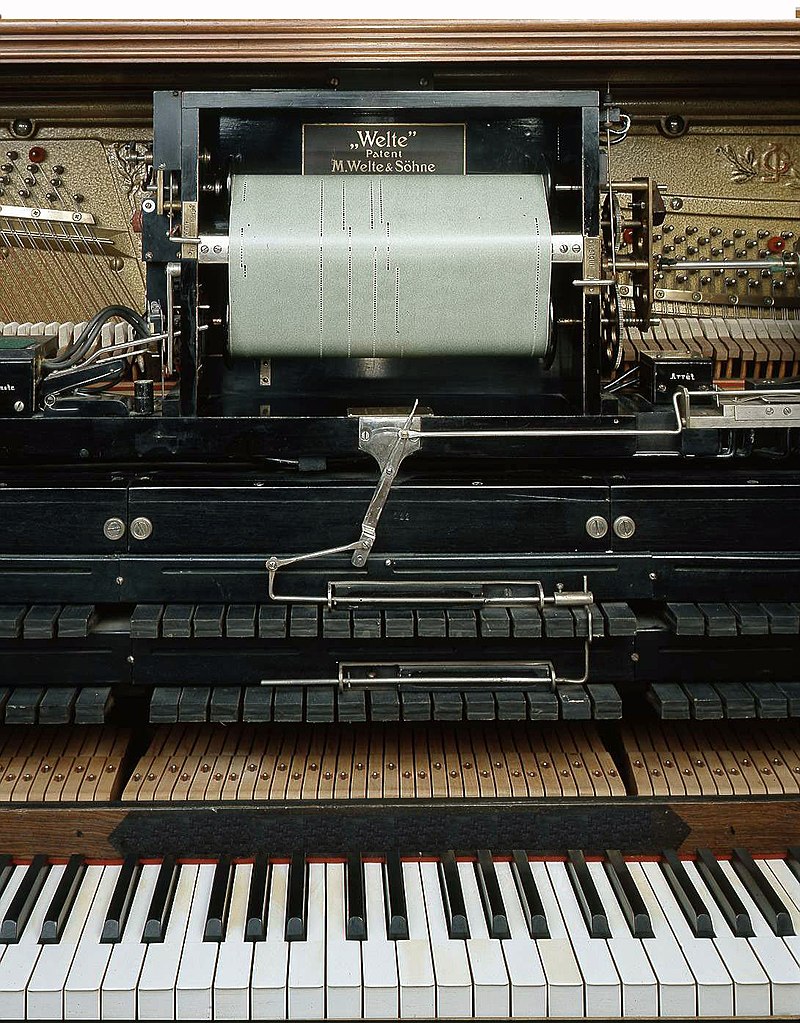 Rouleau de piano pneumatique — Wikipédia