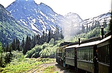 White Pass & Yukon Train. 2004