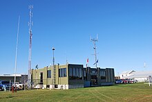 Whitecourt Airport terminal building Whitecourt Airport Terminal Building.jpg