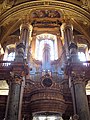 organ gallery; fresco on top : Adoration of the shepherds