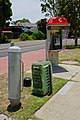 Blue Lake Park, * Telstra Payphone * Telstra pillar (grey) * Cable TV junction box (green box) * Synergy underground power supply point (stubby green dome) * Water Authority access point (circular concrete lid)